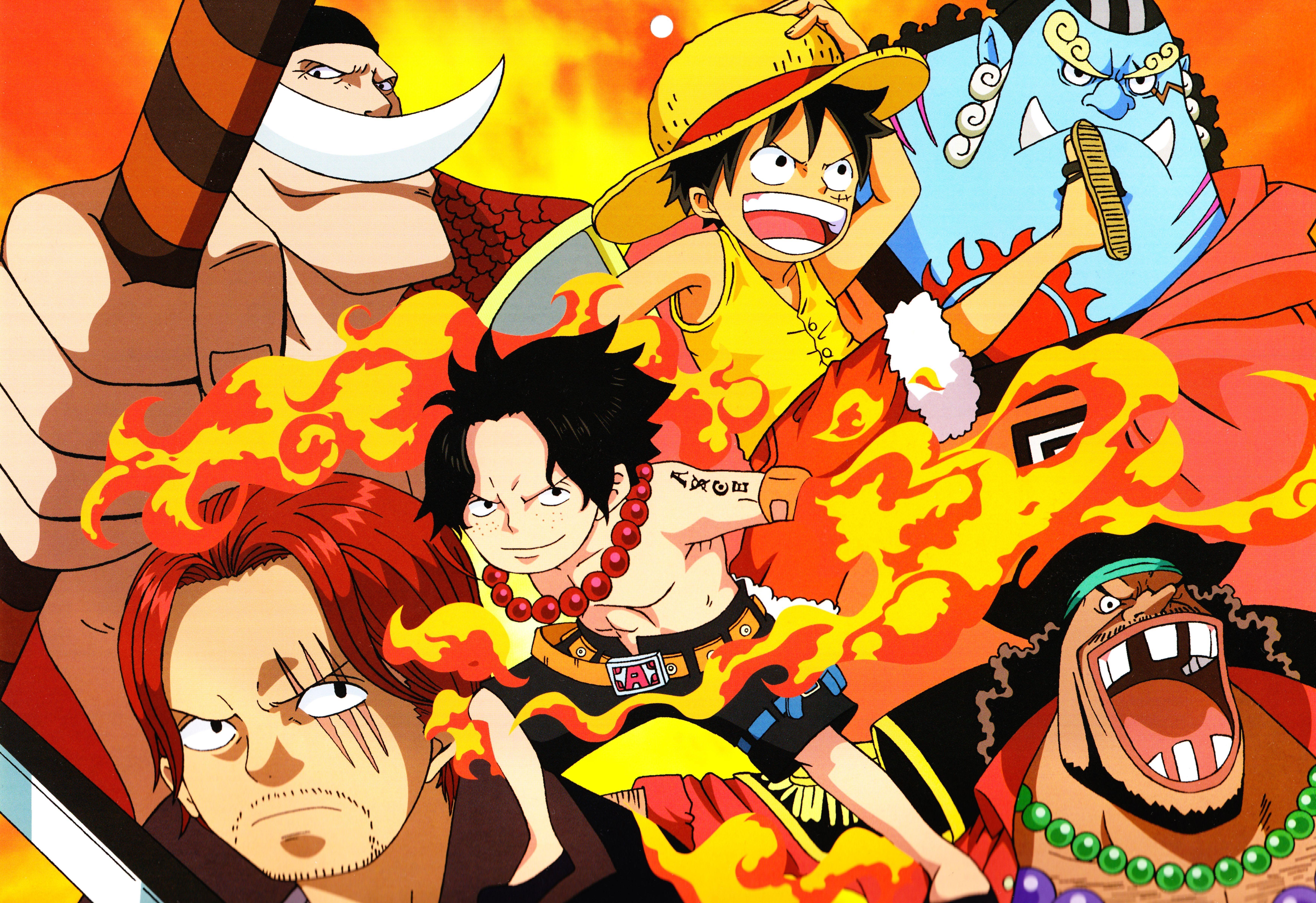 HD wallpaper, Jinbe One Piece, Edward Newgate, Portgas D